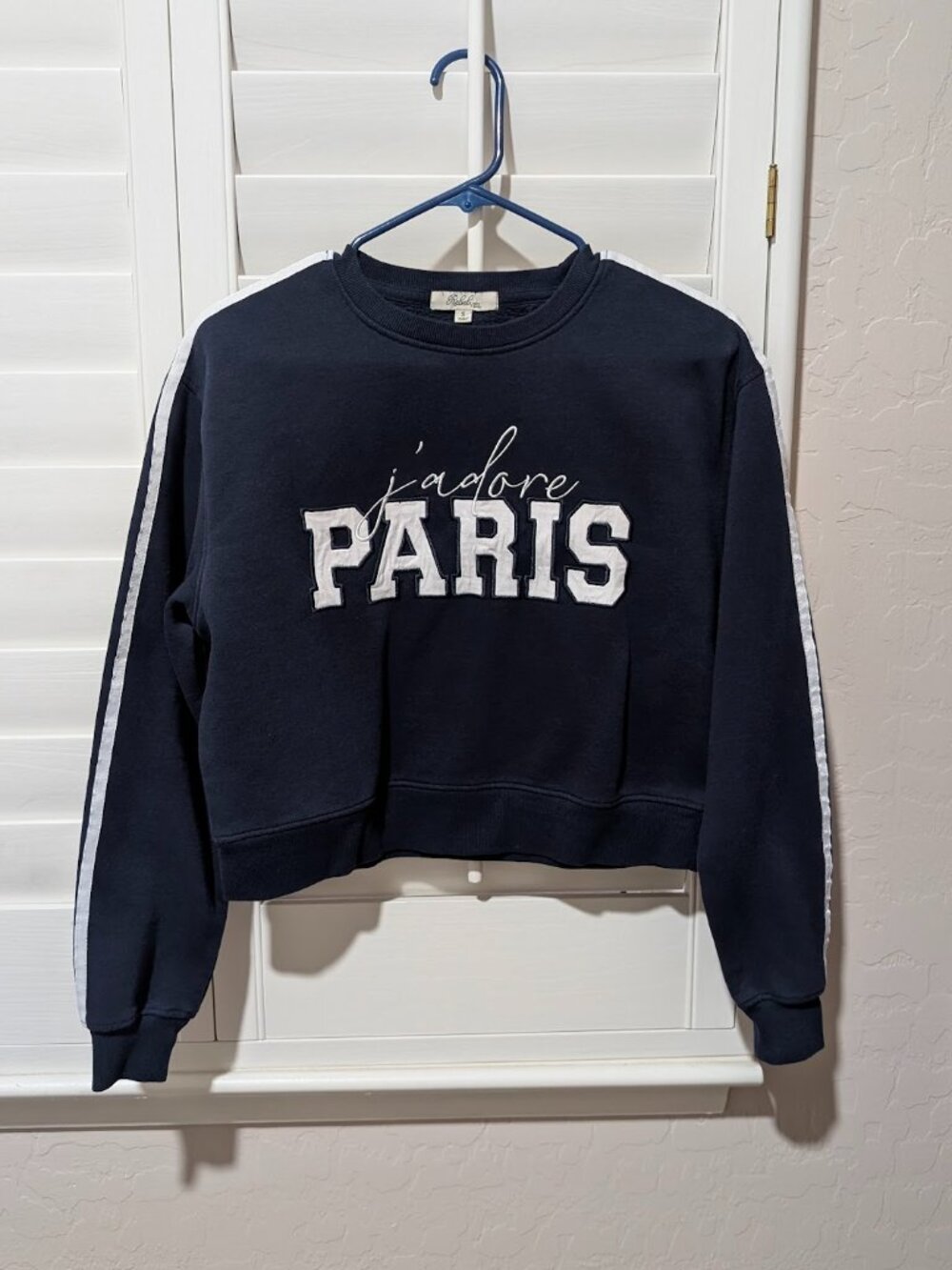 "J’adore Paris" Sweatshirt | Cozy Aesthetic Top